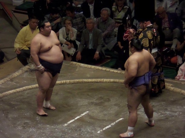 Short Sumo Match 1 Short Sumo Match 1