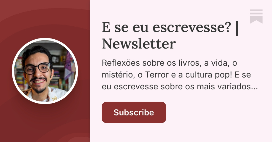 E se eu escrevesse? | Newsletter | VICTOR MARQUES 🌟 | Substack