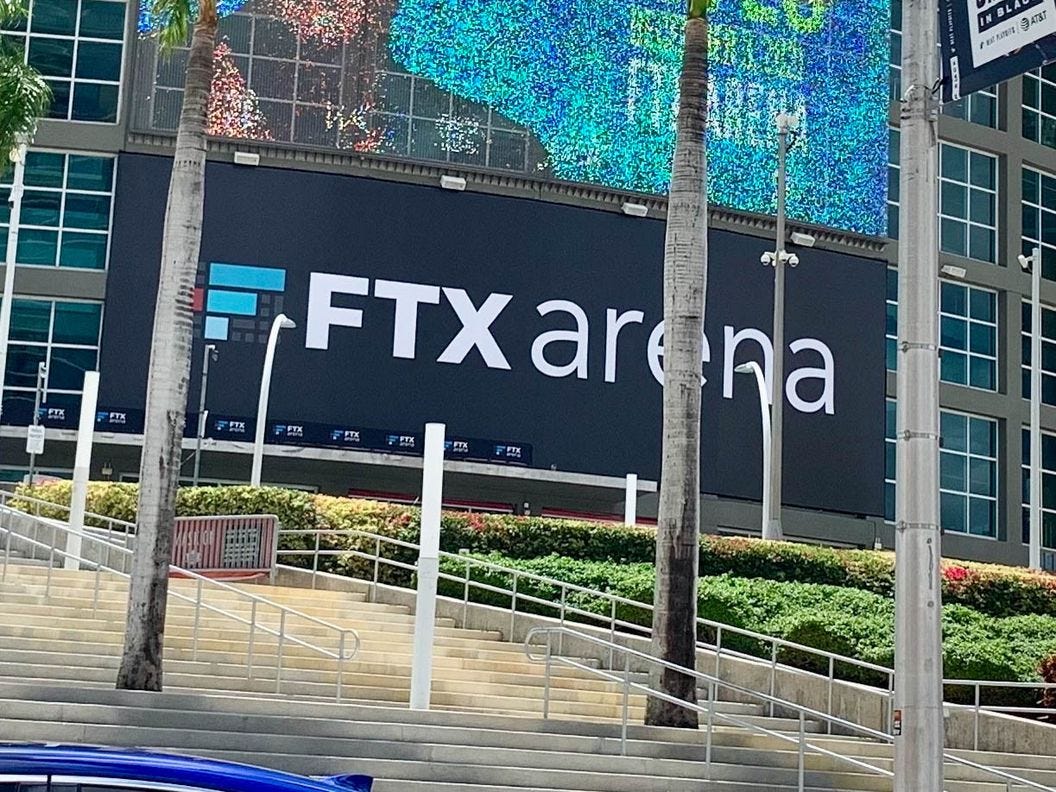 FTX bought the naming rights to the Miami Heat arena in March 2021. (Danny Nelson/CoinDesk)
