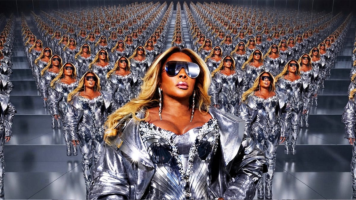 MAN AND ROBOTS: Mary J. Blige Burned by Suno AI, ArtStation’s AI Pushback, Gal Gadot Admits She's Scared, George Clooney’s Deepfake Nightmare, & ‘Lanterns’ as AI?