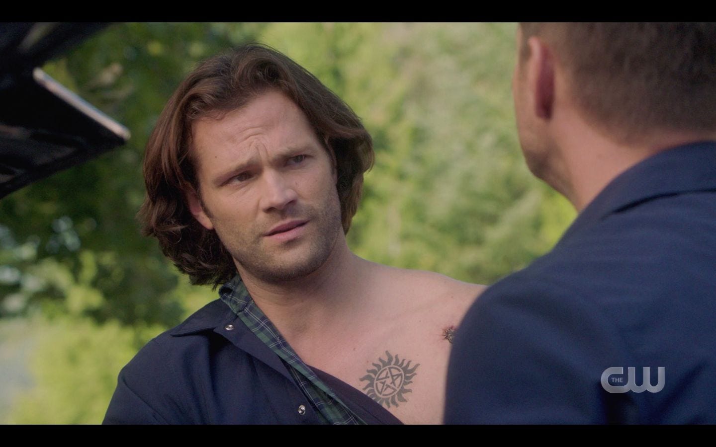 Dean Winchester to Sam Rember when we were little applying alcohol to his wound Dean Winchester to Sam Rember when we were little applying alcohol to his wound