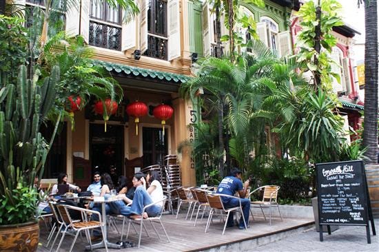 SINGAPORE: A walk along Singapore's Emerald Hill SINGAPORE: A walk along Singapore's Emerald Hill