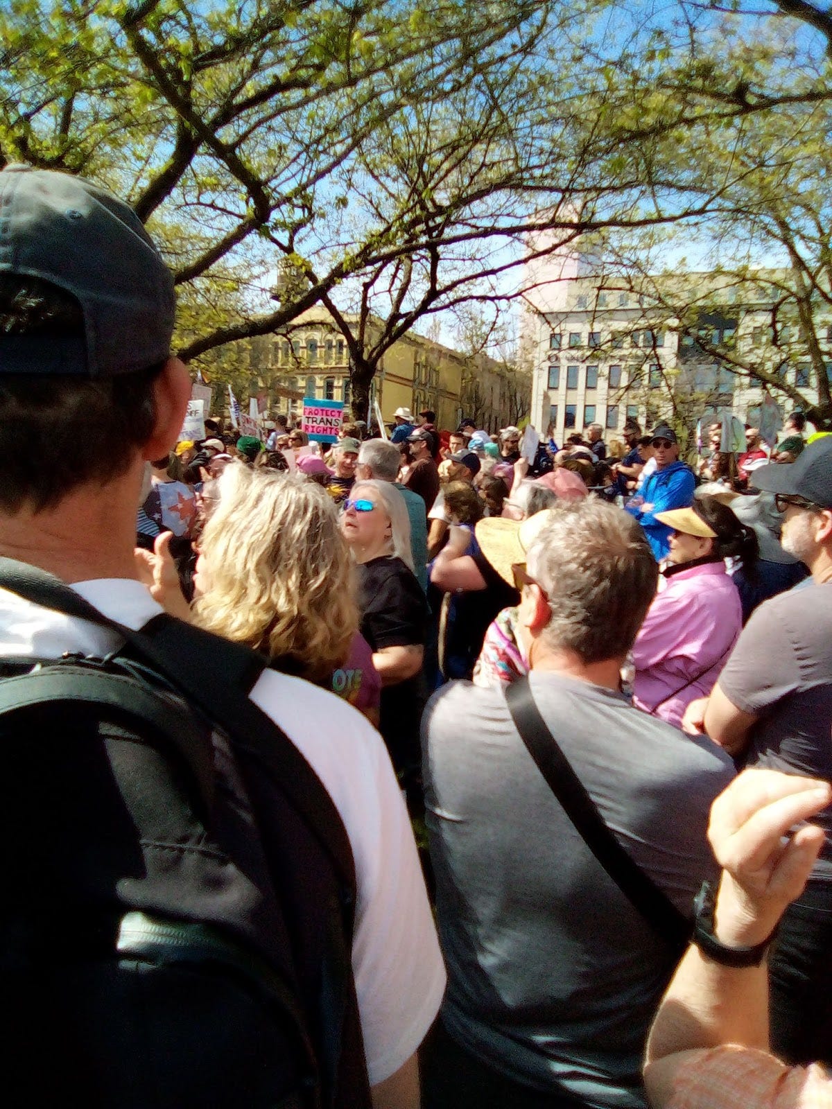 Hands Off Protest in Portland