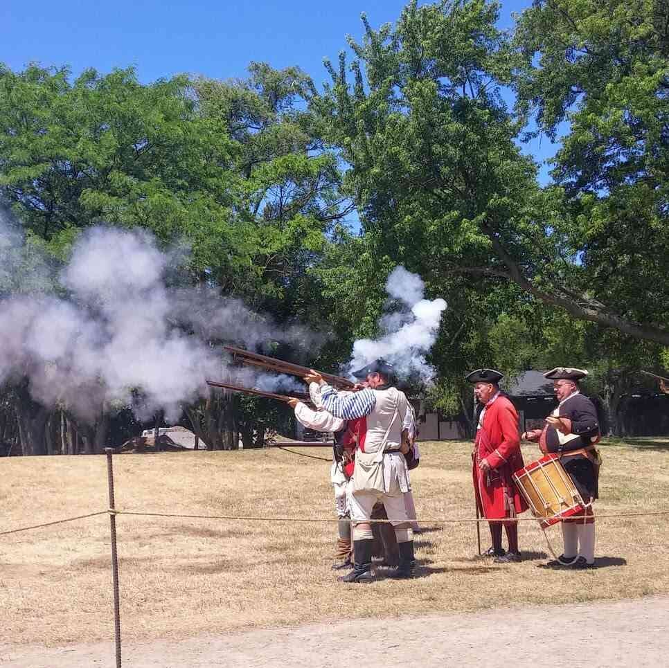 4th of July around Rochester - Old Fort Niagara battle
