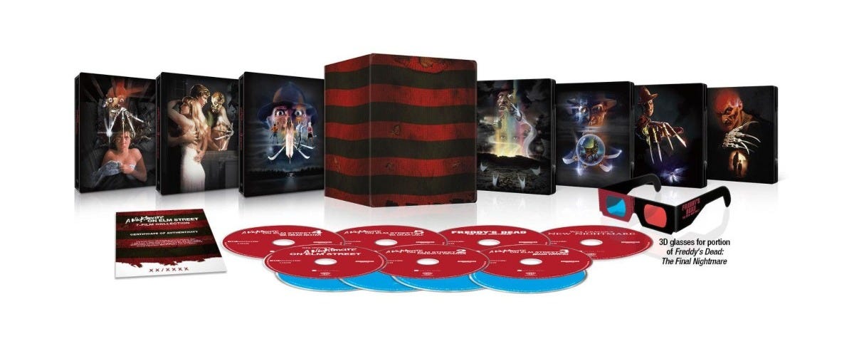 A Nightmare on Elm Street 4K blu-ray A Nightmare on Elm Street 4K blu-ray