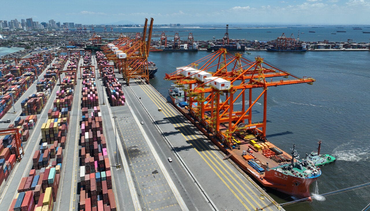 ICTSI Manila welcomes next-generation cranes - Port Technology International ICTSI Manila welcomes next-generation cranes - Port Technology International