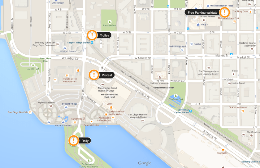 ALECprotestMap ALECprotestMap