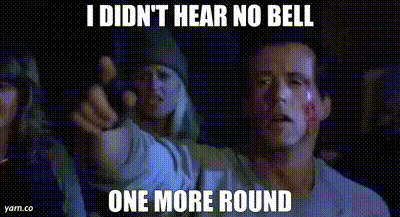 YARN | I didn't hear no bell One more round | Rocky V (1990) | Video gifs  by quotes | 242b6f7b | 紗 YARN | I didn't hear no bell One more round | Rocky V (1990) | Video gifs  by quotes | 242b6f7b | 紗