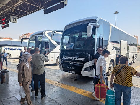 Konya to Antalya Bus
