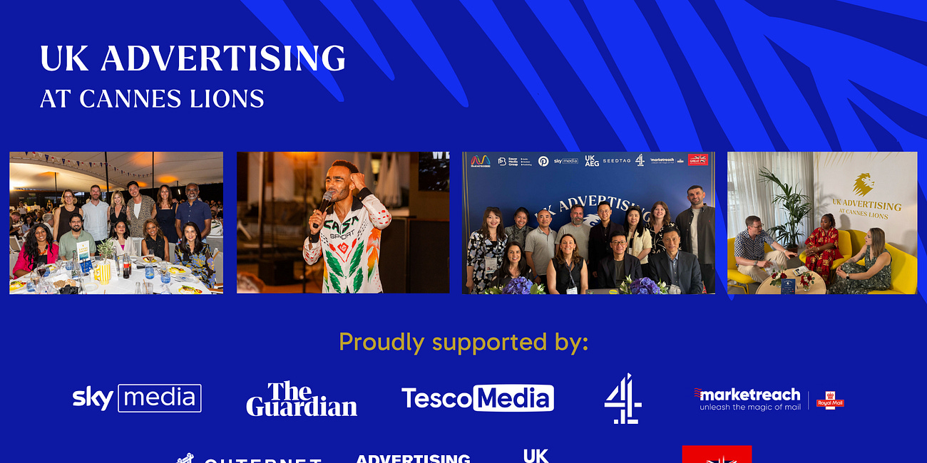 UK Advertising Takes a Government-Backed Growth Mission to Cannes Lions