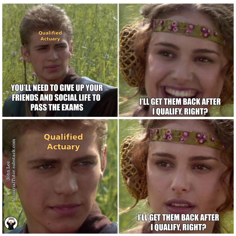 Anakin the actuary