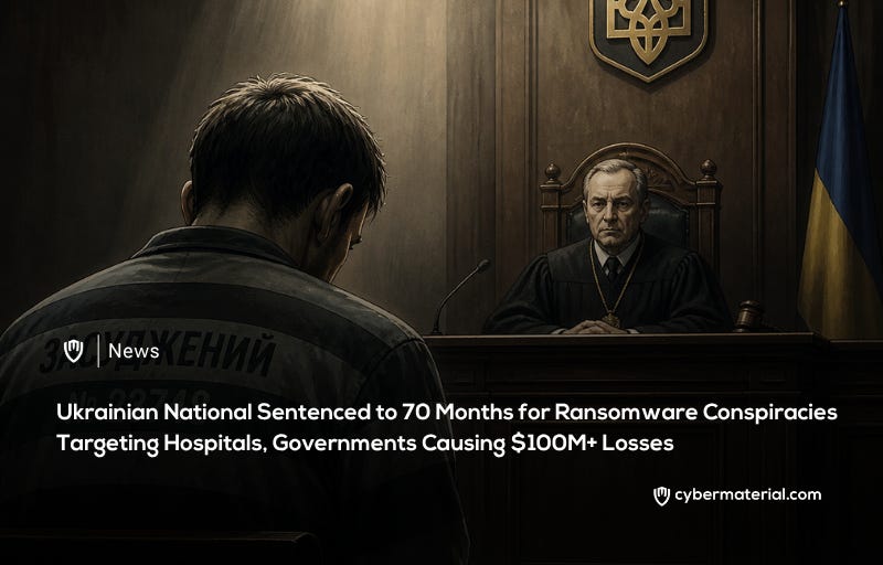 Ukrainian Hacker Sentenced for 0 Million Ransomware Scheme