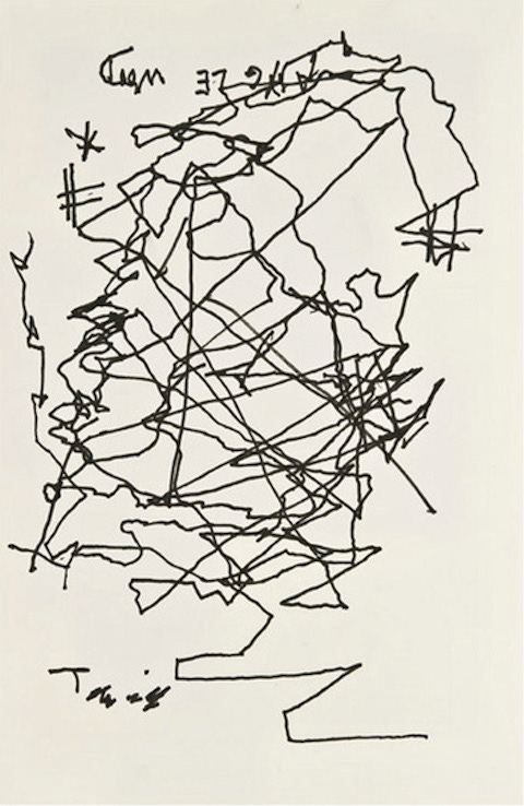 Borges self portrait Borges self portrait
