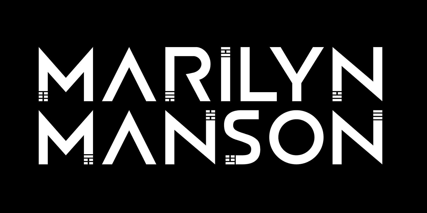 Marilyn Manson Logo Wallpaper