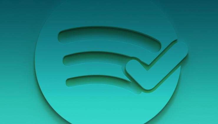 Verified on spotify and apple music feature Verified on spotify and apple music feature