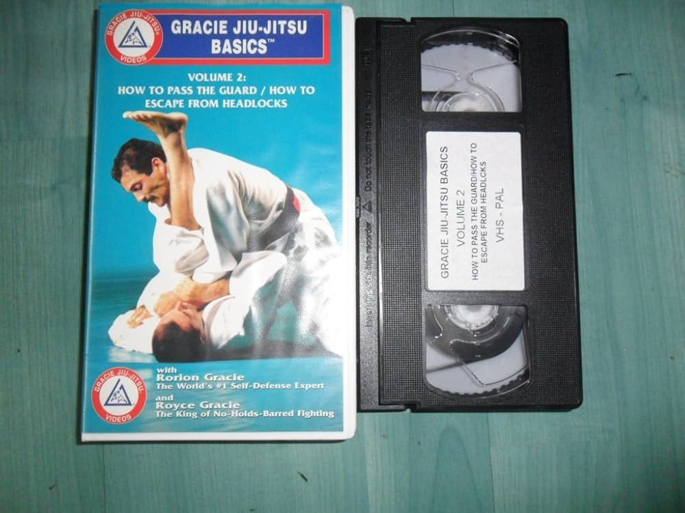 Gracie Jiu-Jitsu Basics Martial Arts VHS Video Volume 2 How to Pass The  Guard / How to Escape From Headlocks : Amazon.co.uk: DVD & Blu-ray