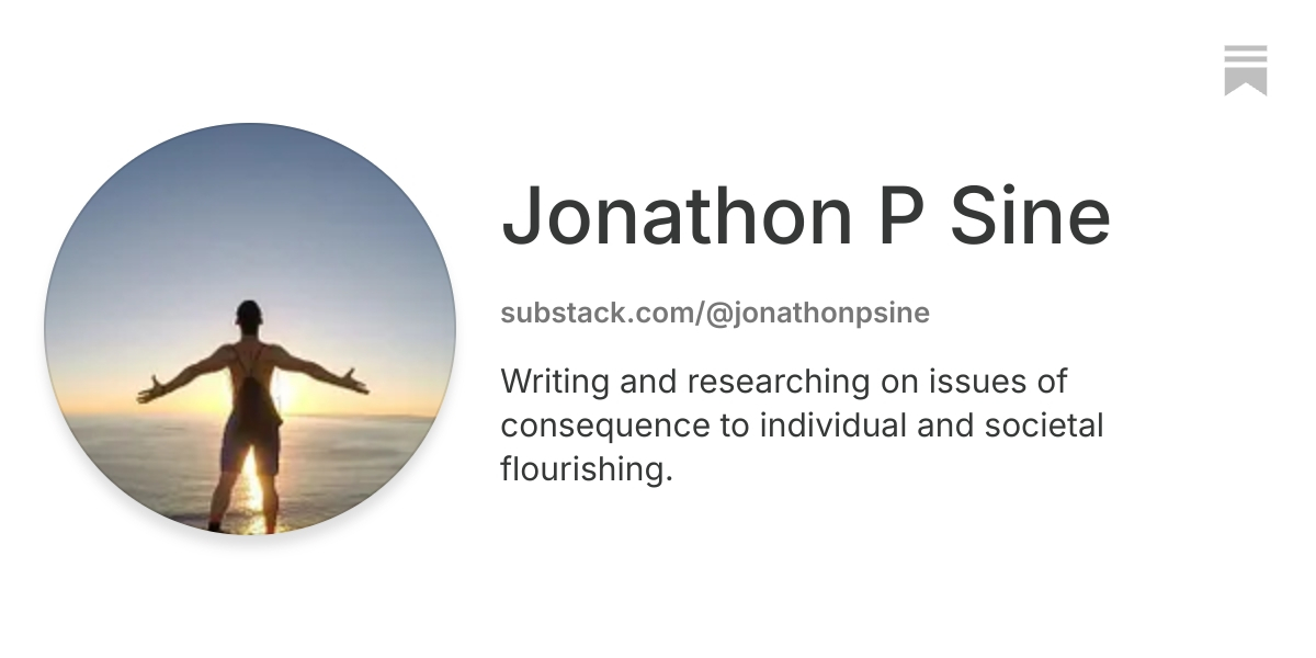 Jonathon P Sine | Substack