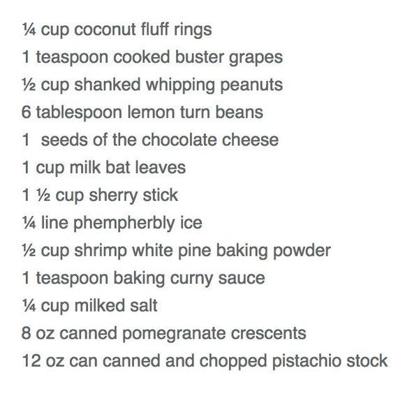 Algorithmic Cookery & Happy Thanksgiving Algorithmic Cookery & Happy Thanksgiving