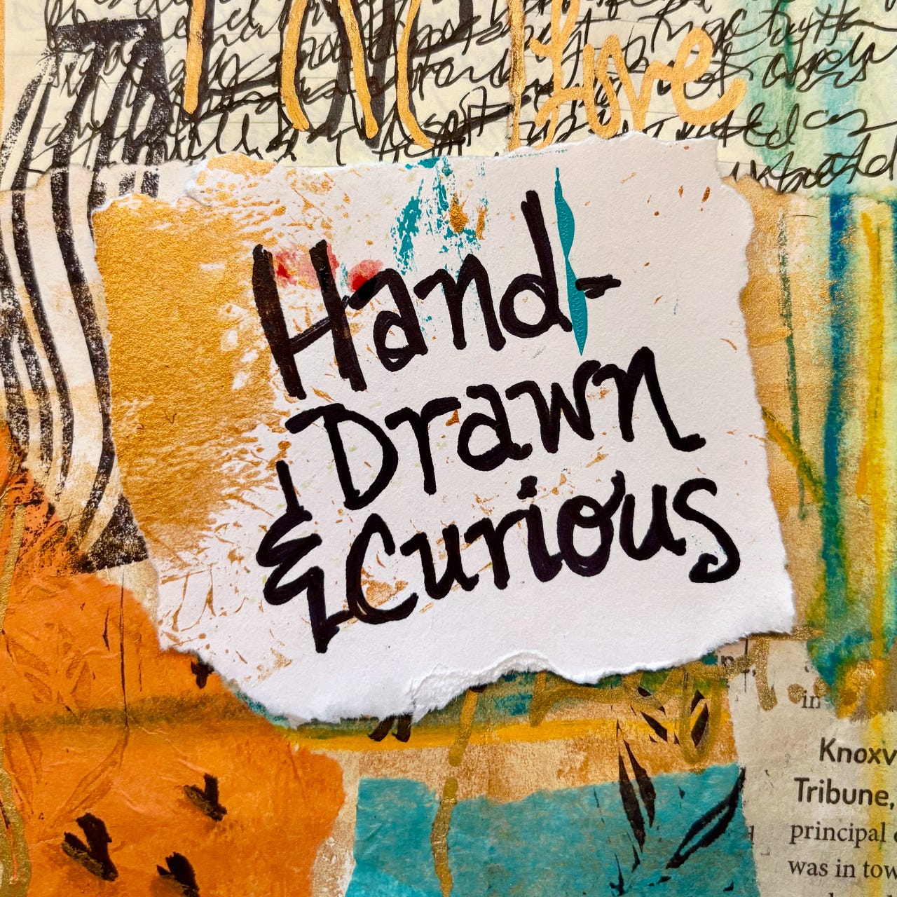 hand-drawn & curious
