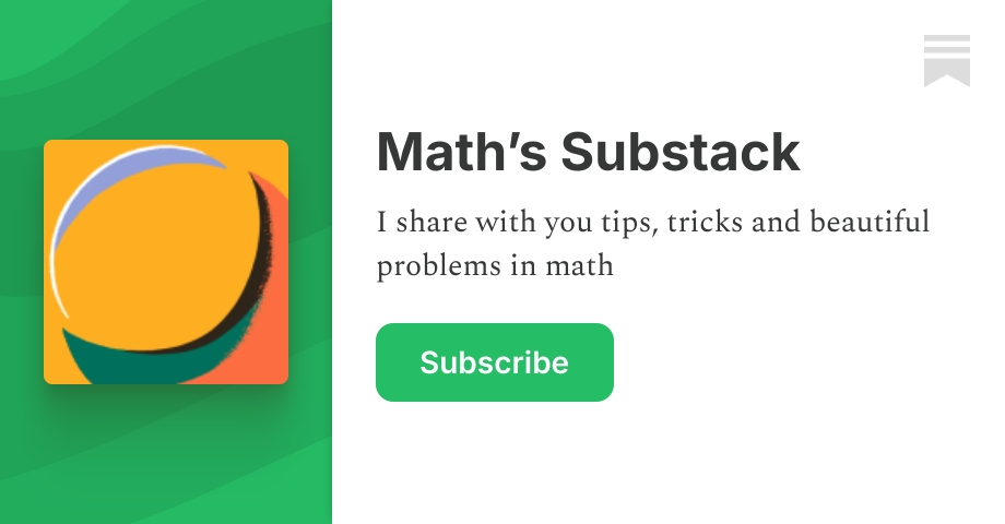Math’s Substack | Substack