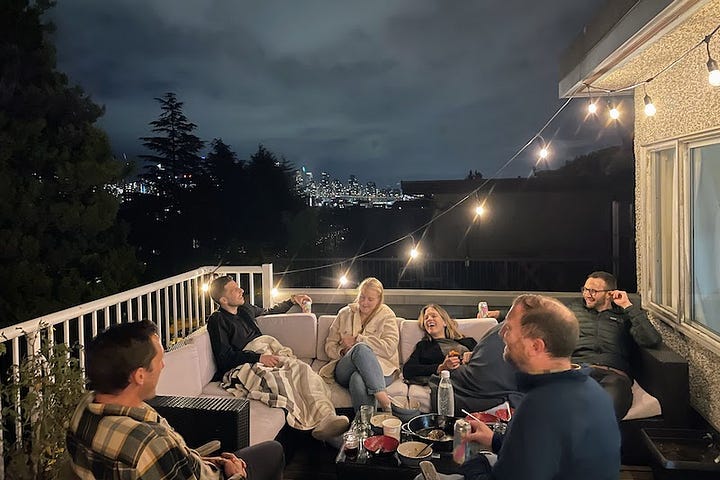 Friends in Vancouver and Cape Town