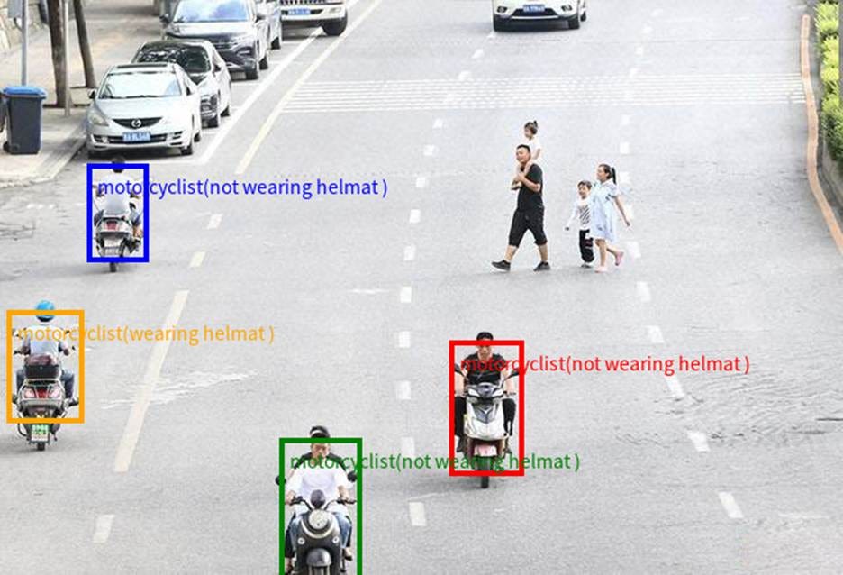 A group of people on motorcycles in a street

AI-generated content may be incorrect.