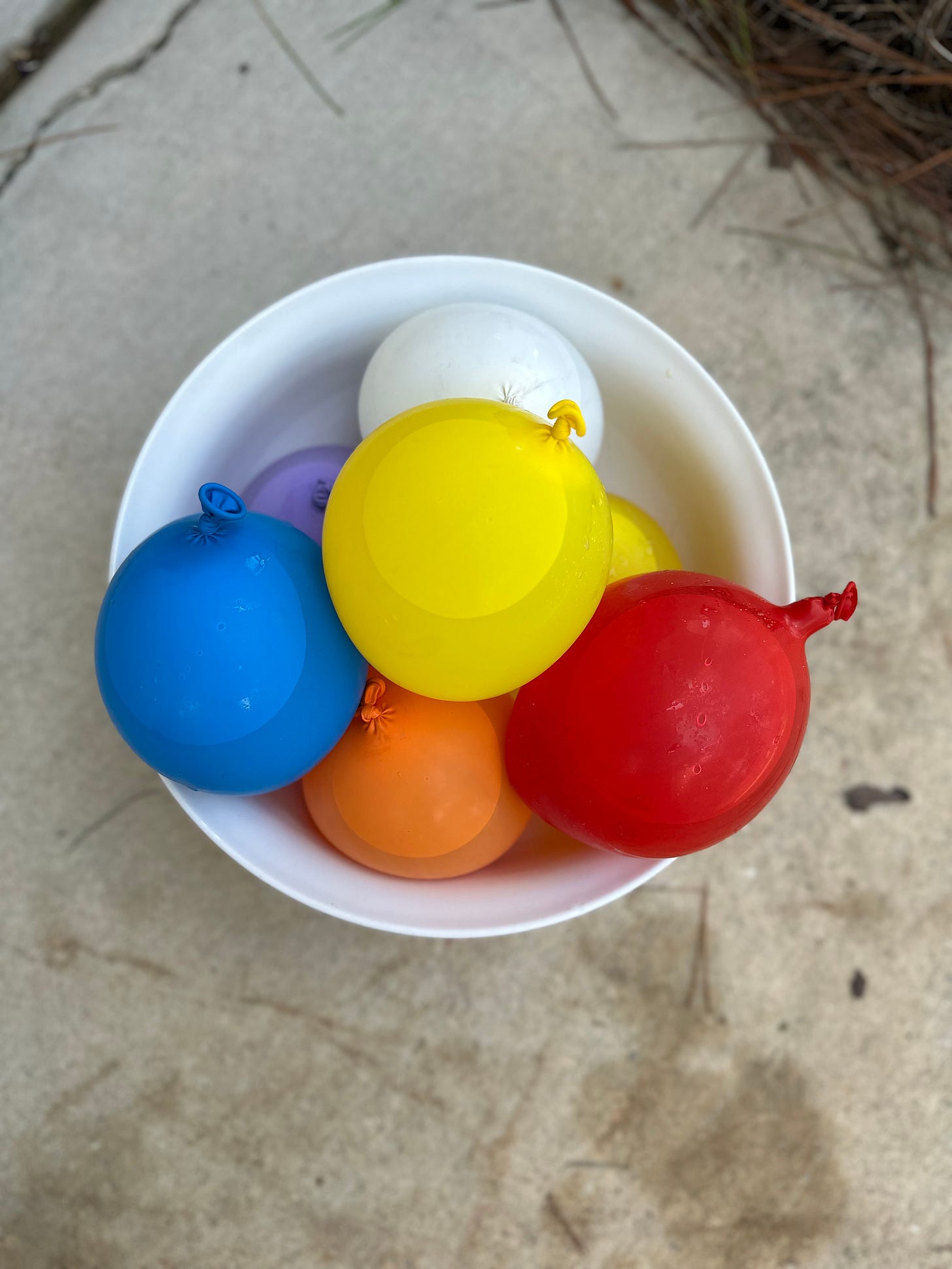 water balloons