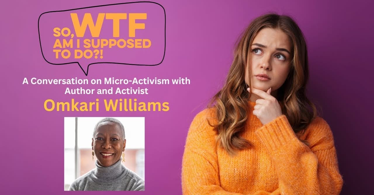 WTF?! Conversation With Author Omkari Williams WTF?! Conversation With Author Omkari Williams