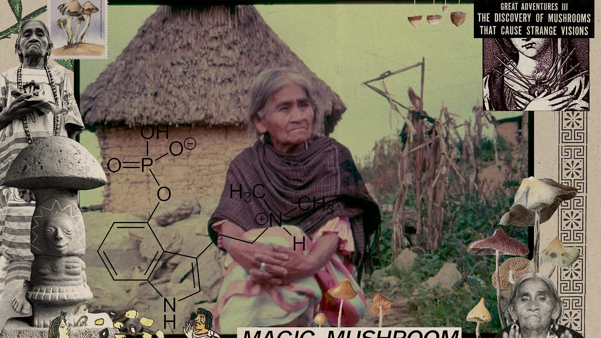 María Sabina: The Mother of Mushrooms - by Riley