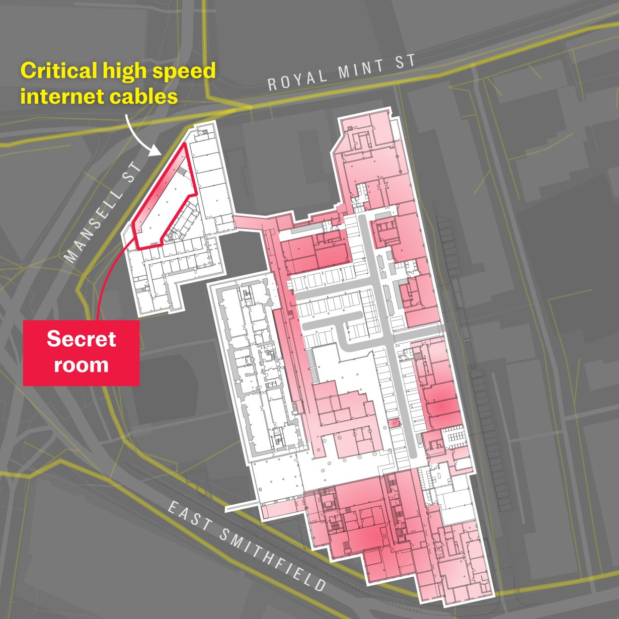 Uncovered: Secret room beneath Chinese embassy that poses threat to City