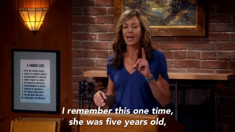 Season 1 A Pee Stick And An Asian Raccoon GIF by mom Season 1 A Pee Stick And An Asian Raccoon GIF by mom