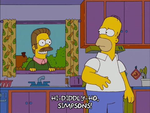 Talking Season 17 GIF by The Simpsons Talking Season 17 GIF by The Simpsons