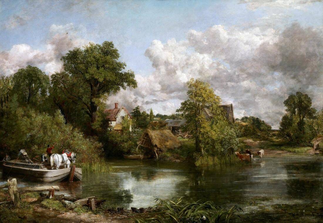 The White Horse - John Constable - English Countryside Landscape Painting -  Large Art Prints