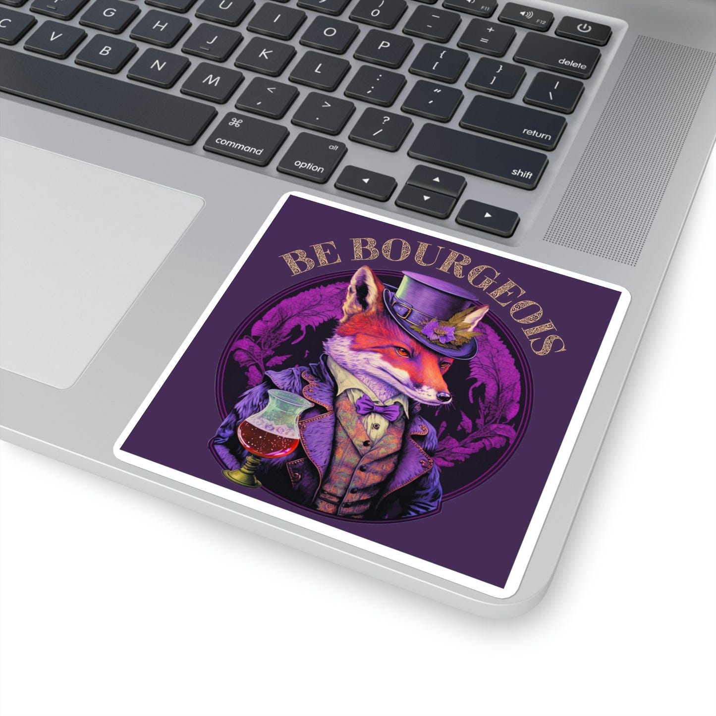 Be Bourgeois Square Stickers