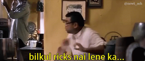 Hera Pheri Bilkul Risk Nahi Lene Ka GIF - Hera Pheri Bilkul ...