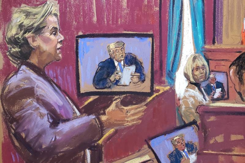 'In a very real sense, Donald Trump is a witness against himself,' said lawyer for E Jean Carroll Roberta Kaplan. 'He knows what he did.' Reuters
