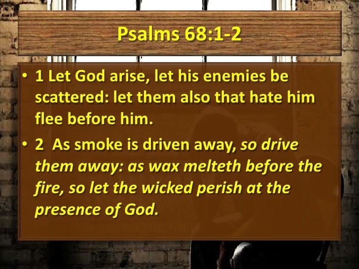 Let god arise!