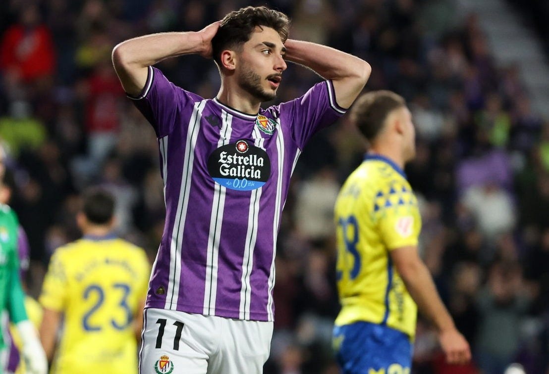 Real Valladolid 1-1 UD Las Palmas: la mejora no es suficiente - AFICIÓN  DEPORTIVA