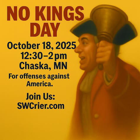 No Kings Day social media images