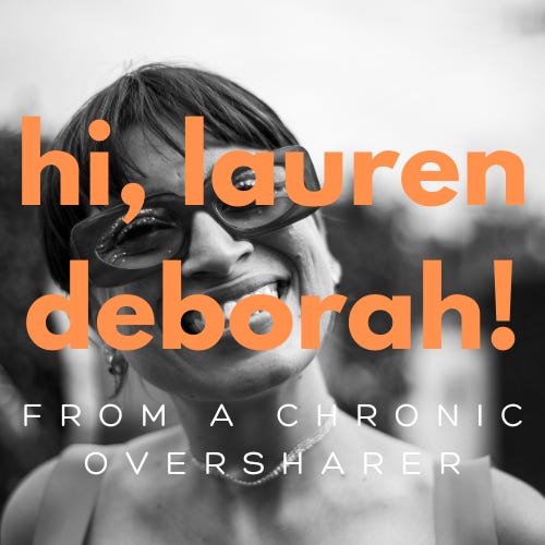 hi, lauren deborah!