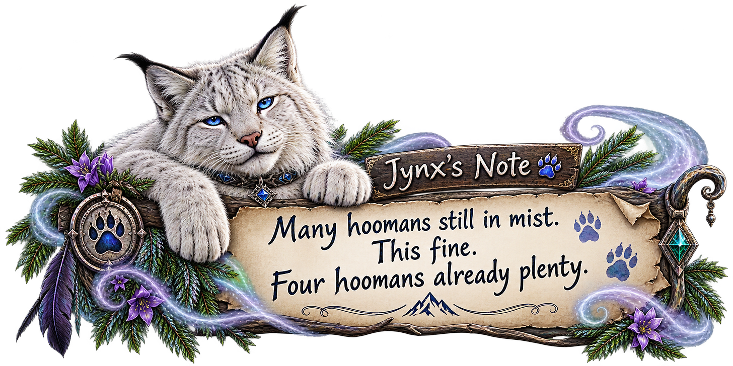 Jynx's note indicating that many people will be revealled but the four that have been is enough. Jynx's note indicating that many people will be revealled but the four that have been is enough.