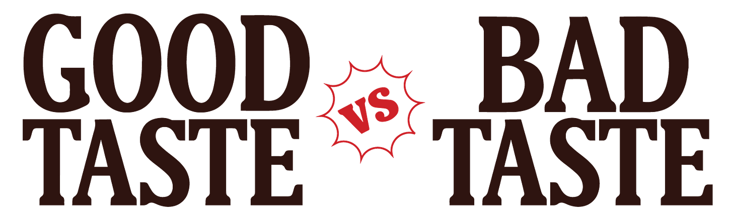 GOOD TASTE vs. BAD TASTE - by Abby - Dressings