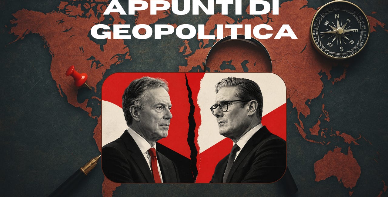 Il ritorno di Tony Blair