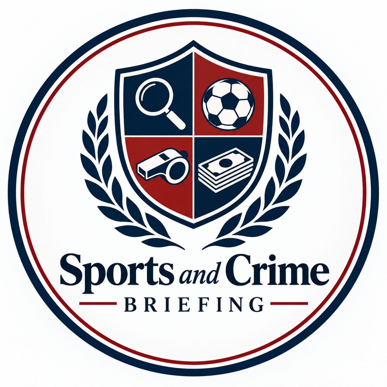 Sports and Crime Briefing logo