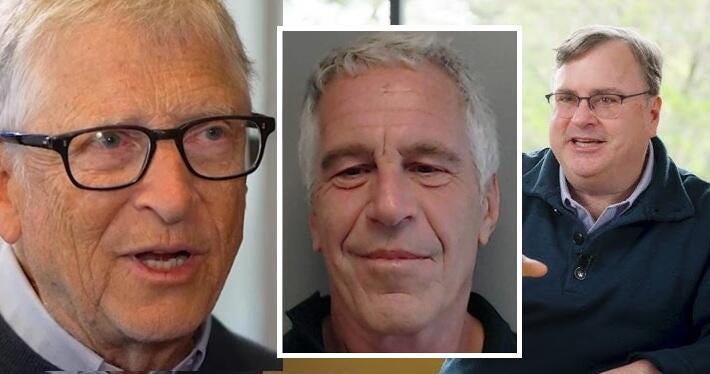 "I Deeply Regret": Bill Gates, Reid Hoffman Deny Epstein Malarkey, and Here's Some Weird Sh*t