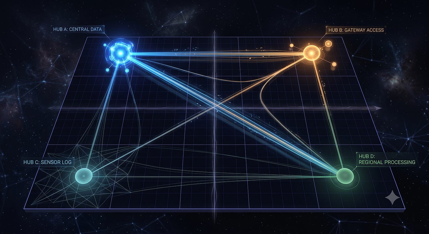 Four corners, four jobs. Each quadrant is a role, not a rank.