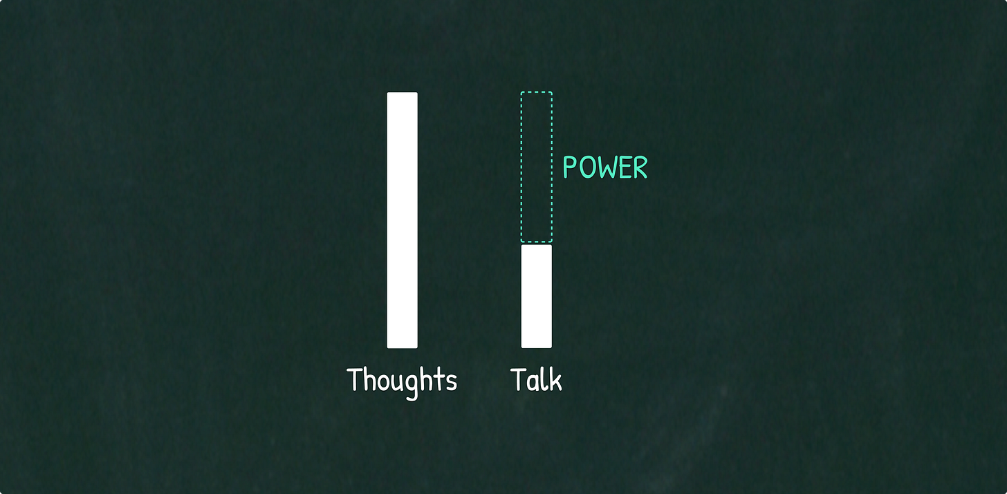 Always Say Less Than Necessary