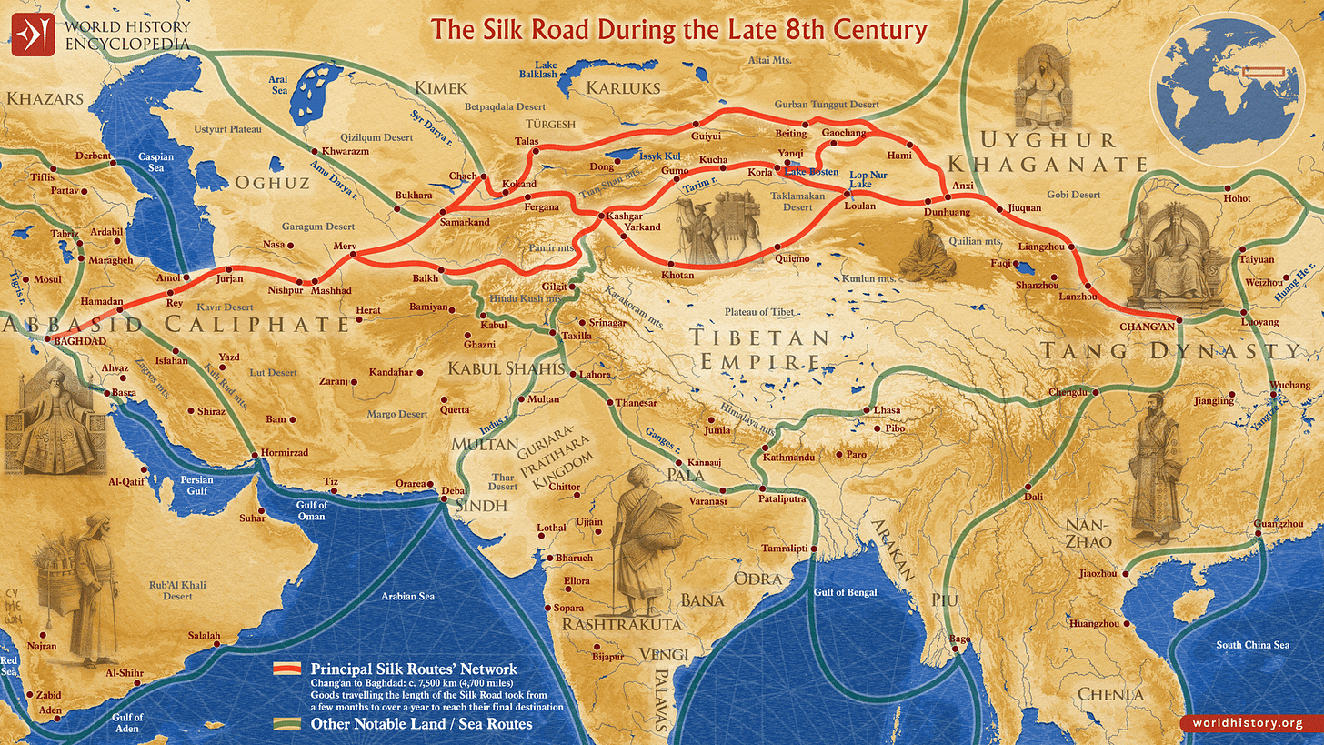Silk Road - World History Encyclopedia Silk Road - World History Encyclopedia