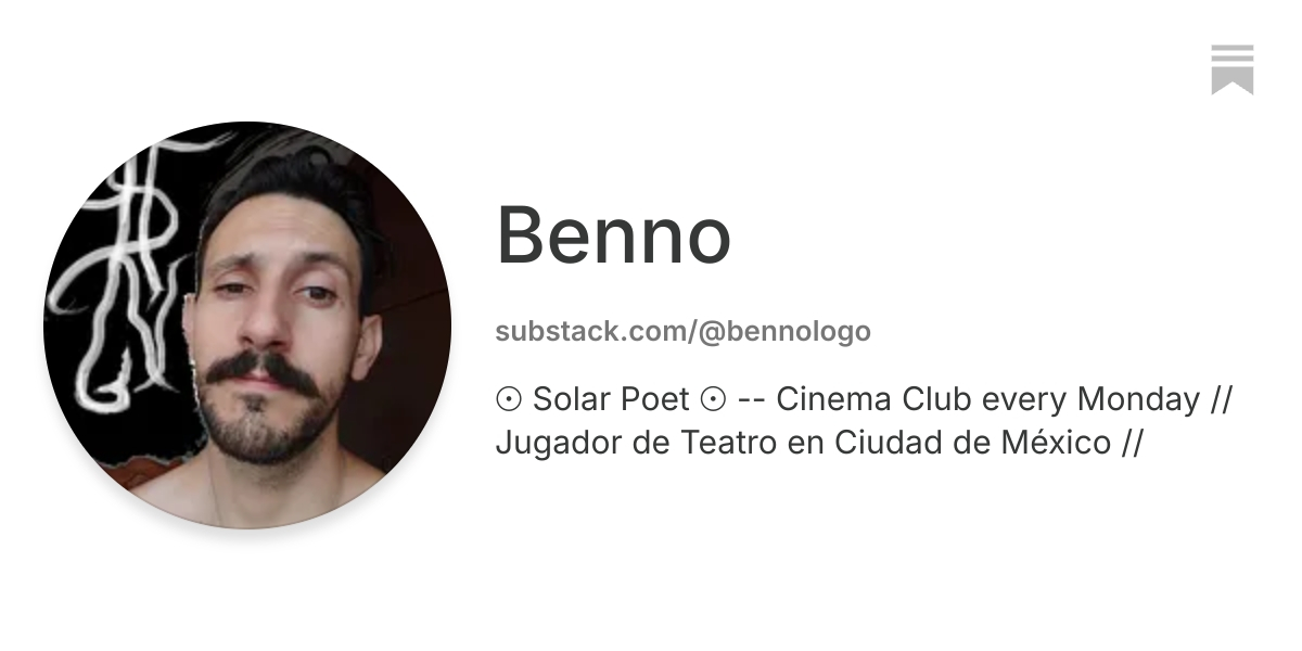 Benno | Substack