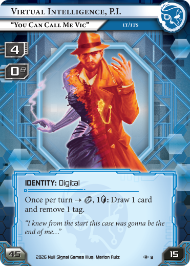 Virtual Intelligence, P.I. card image